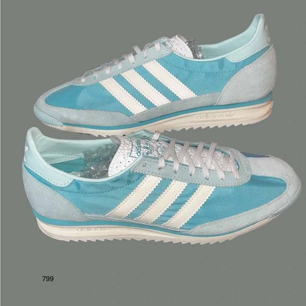 *new* Adidas Women's SL 72 Sneakers - Easy Mint - Picture 13 of 13